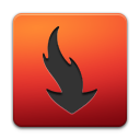 speed download descending fall decrease down descend icon