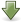 gtk down descend download fall decrease descending icon