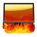 Computer, Hell Icon