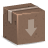 box download descending fall decrease down descend icon