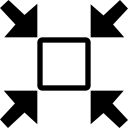 decrease, interface, small, zoom out icon