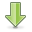 misc arrow down download load descend fall decrease descending icon