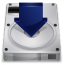 download descending fall decrease down descend icon