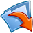 down descend download fall decrease descending icon