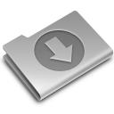 download descending fall decrease down descend icon