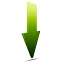 download natural descending fall decrease down descend icon