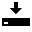 download descending fall decrease down descend icon