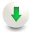 down descend download fall decrease descending icon