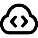 Cloud computing icon