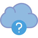 Cloud computing icon