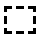 selection rectangular icon