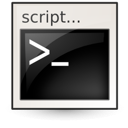 application, shellscript icon