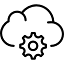 Cloud computing icon
