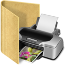 folder printer icon